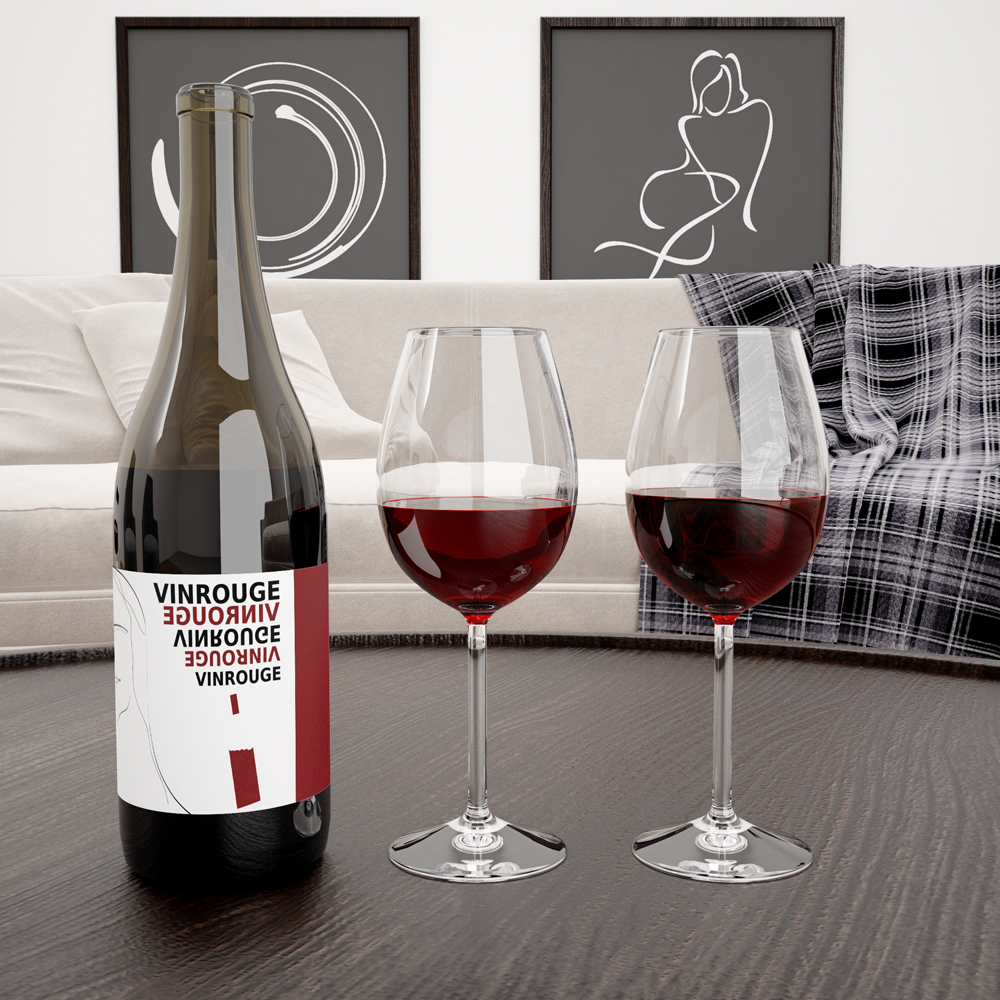 Artwork Vin Rouge