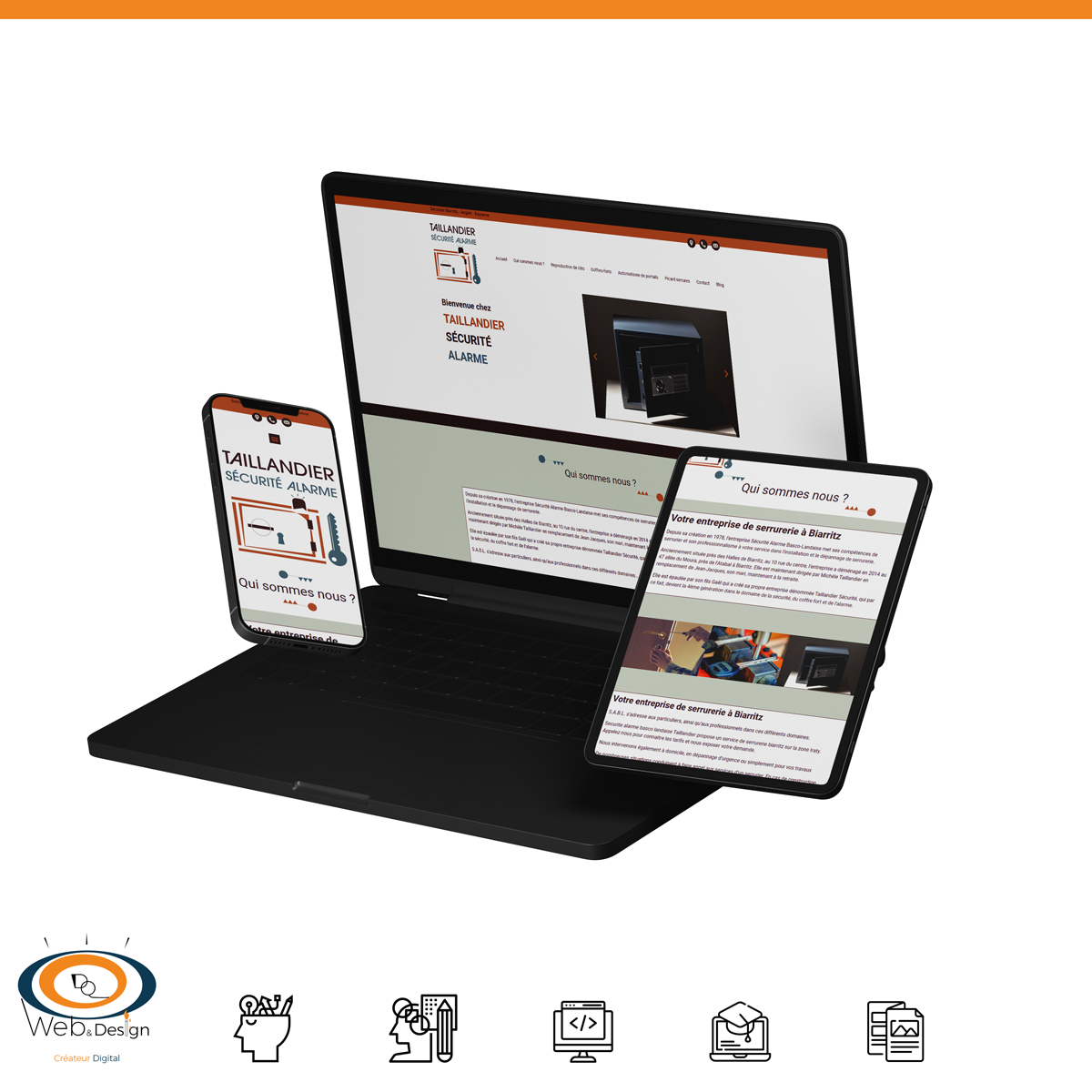 Taillandier Alarme Sécurité Site internet