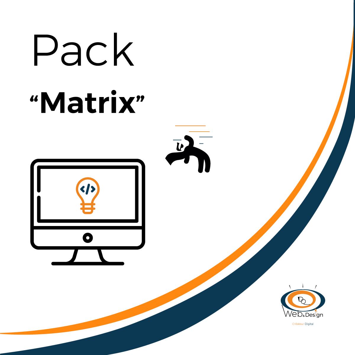 Pack “Matrix” DQ Web &amp; Design