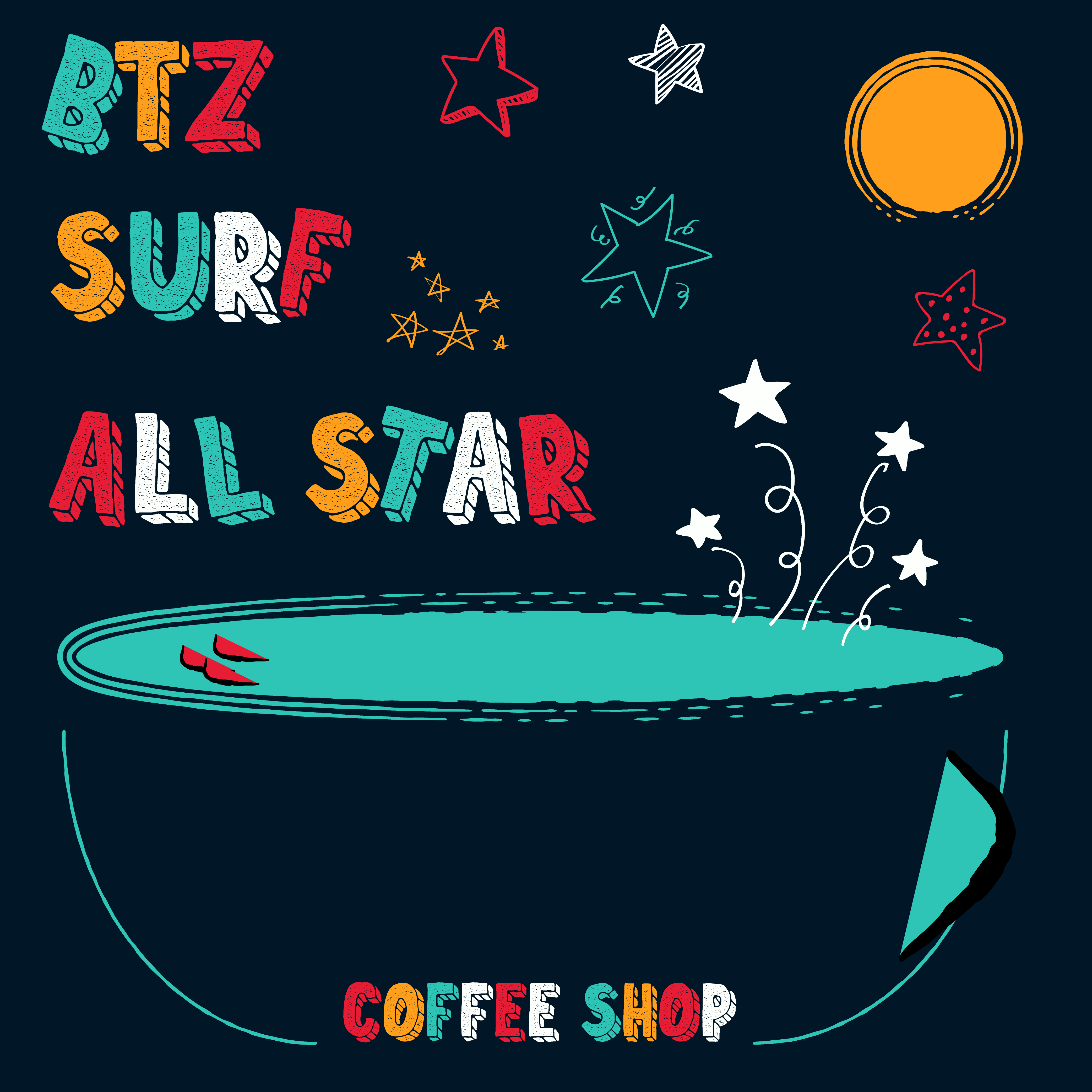 Artwork Delafoy Quentin Web BTZ Surf All Star Coffee Shop